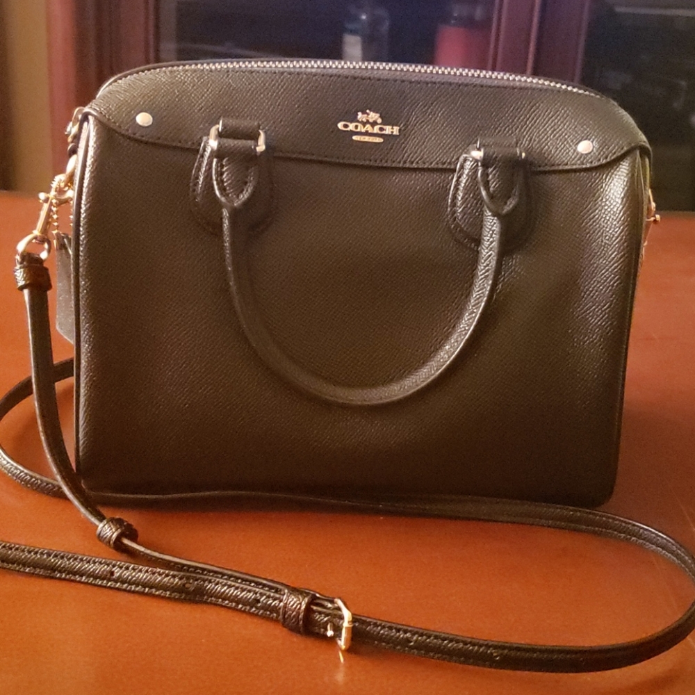 Coach Mini Bennet Satchel Black